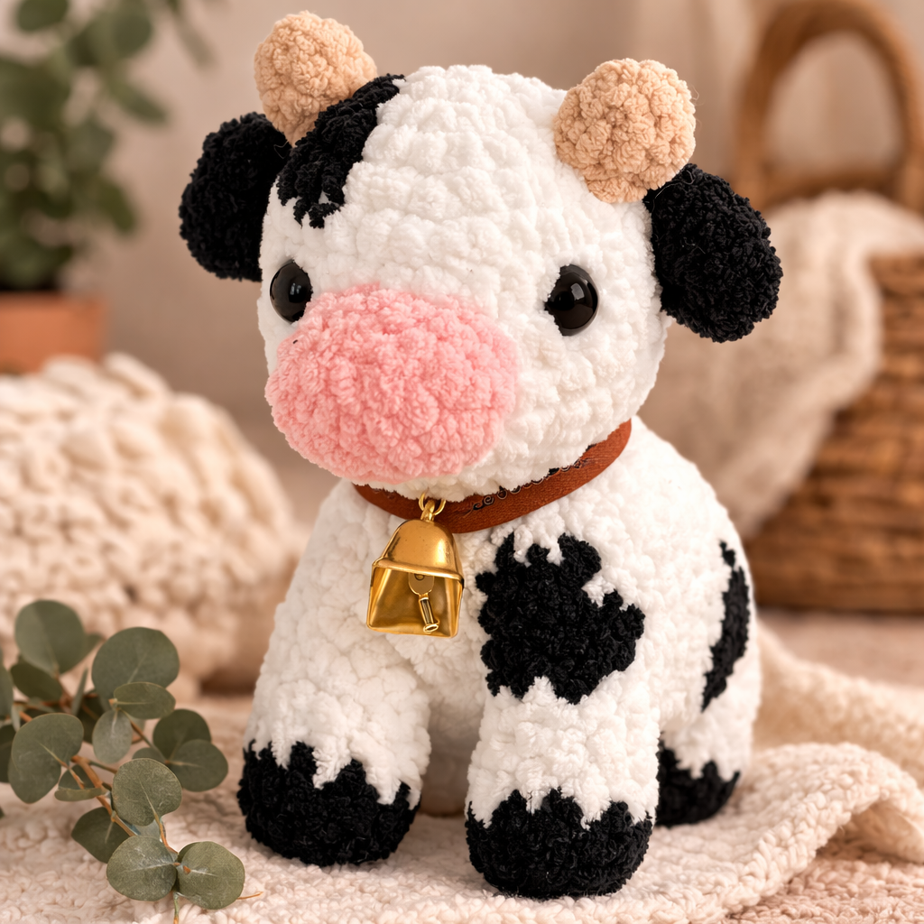 Dairy cow plush