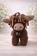 Highland Cow Plush-Rustic Farm Toy